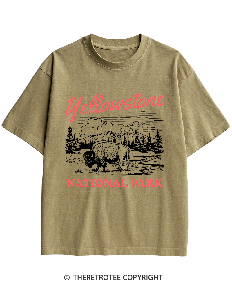 TheRetroTee American Frontier Inspired 1870s Heavy Cotton T-Shirt
