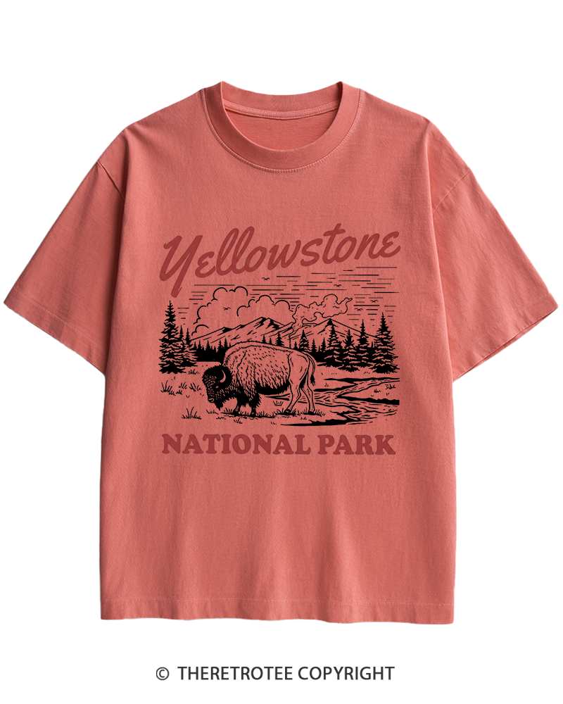 TheRetroTee American Frontier Inspired 1870s Heavy Cotton T-Shirt