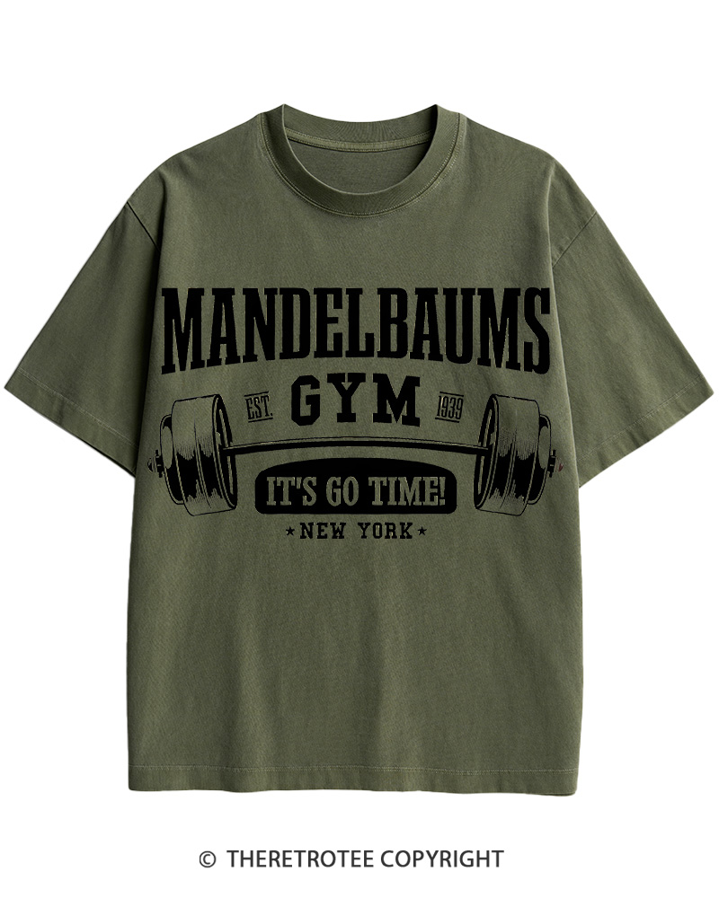 TheRetroTee Mandelbaum's Gym 1940s Cotton T-Shirt