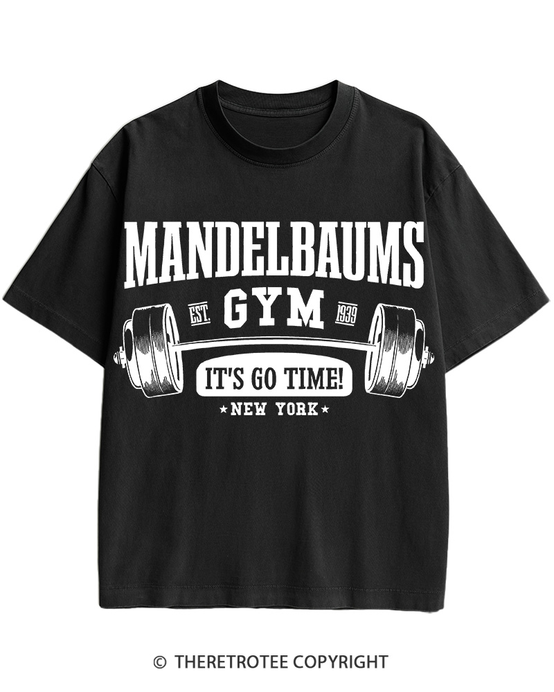 TheRetroTee Mandelbaum's Gym 1940s Cotton T-Shirt