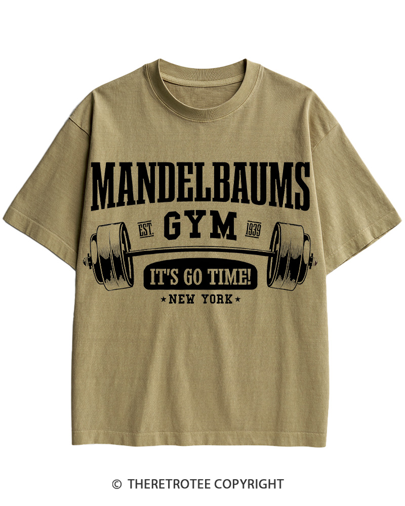 TheRetroTee Mandelbaum's Gym 1940s Cotton T-Shirt