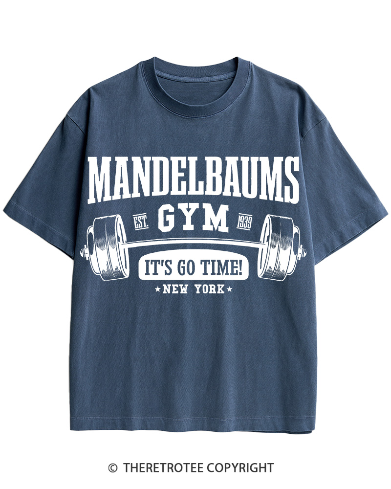 TheRetroTee Mandelbaum's Gym 1940s Cotton T-Shirt