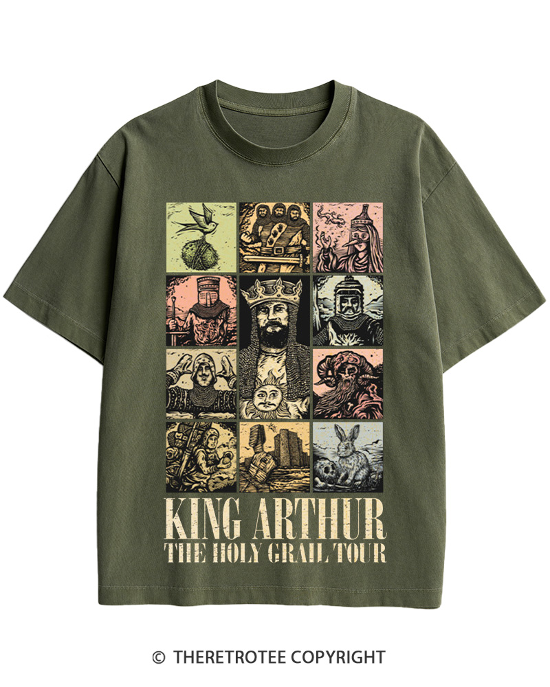 TheRetroTee The Holy Grail Tour 1975 Cotton T-Shirt