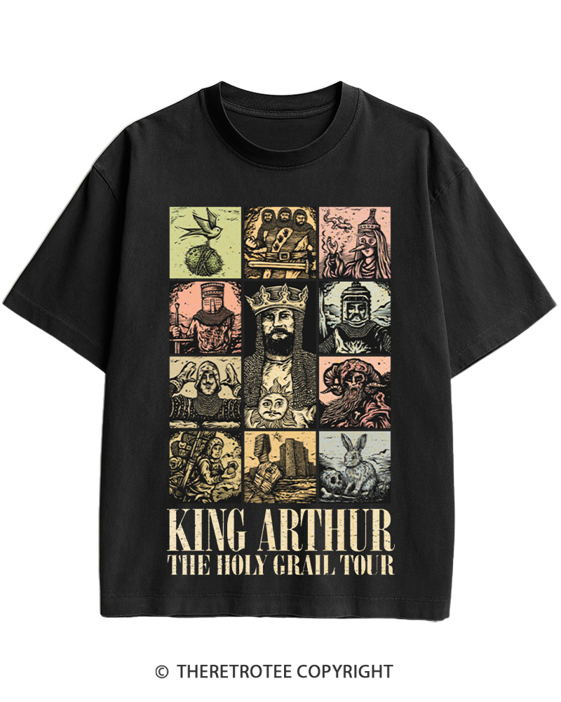 TheRetroTee The Holy Grail Tour 1975 Cotton T-Shirt