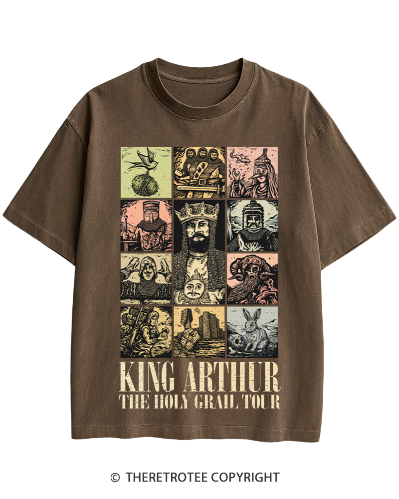 TheRetroTee The Holy Grail Tour 1975 Cotton T-Shirt