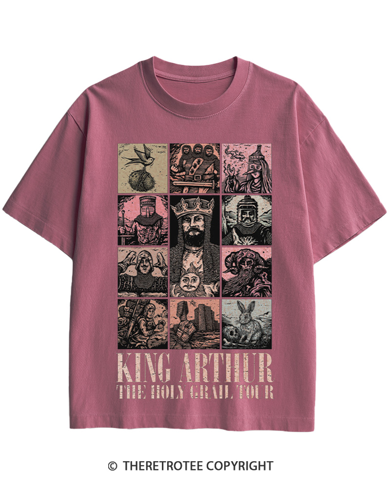 TheRetroTee The Holy Grail Tour 1975 Cotton T-Shirt