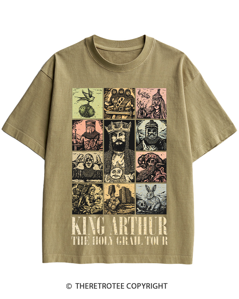 TheRetroTee The Holy Grail Tour 1975 Cotton T-Shirt