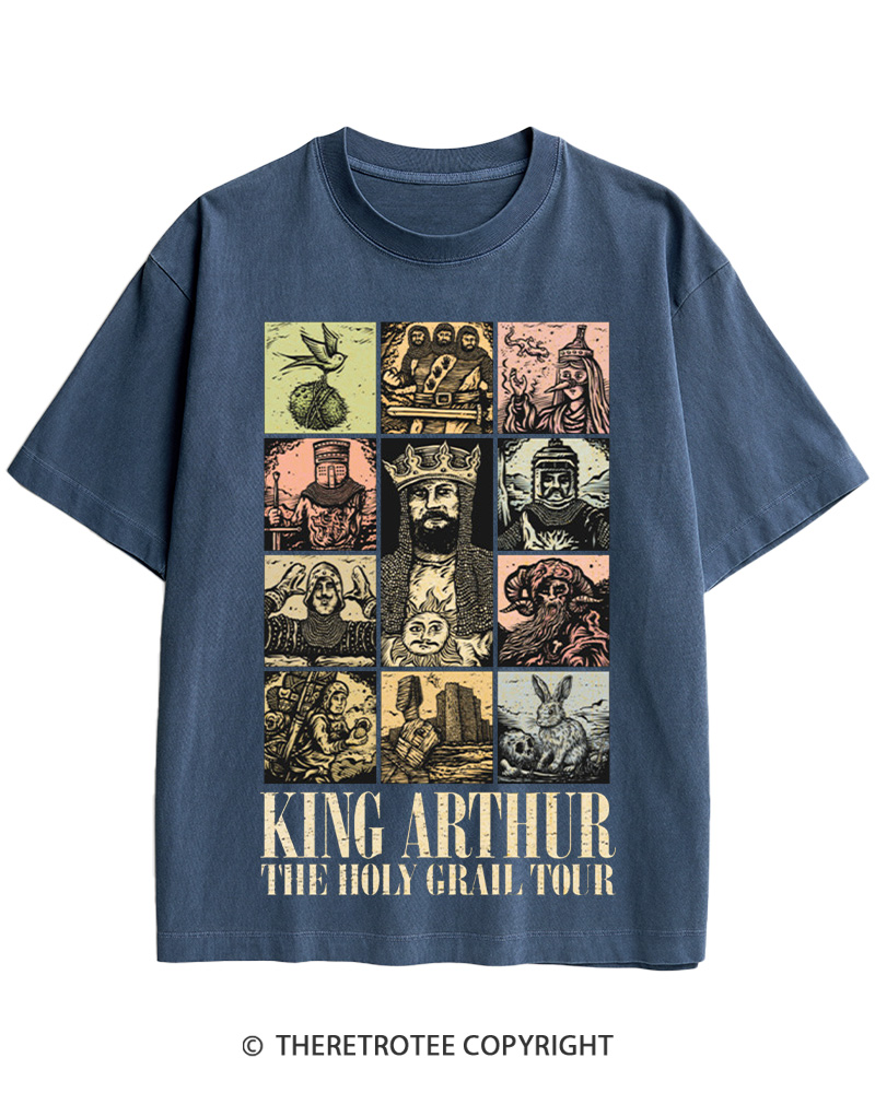 TheRetroTee The Holy Grail Tour 1975 Cotton T-Shirt