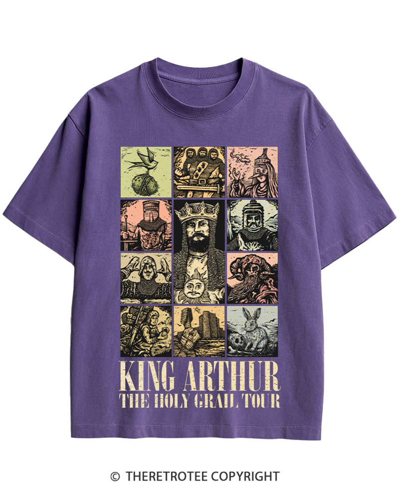 TheRetroTee The Holy Grail Tour 1975 Cotton T-Shirt