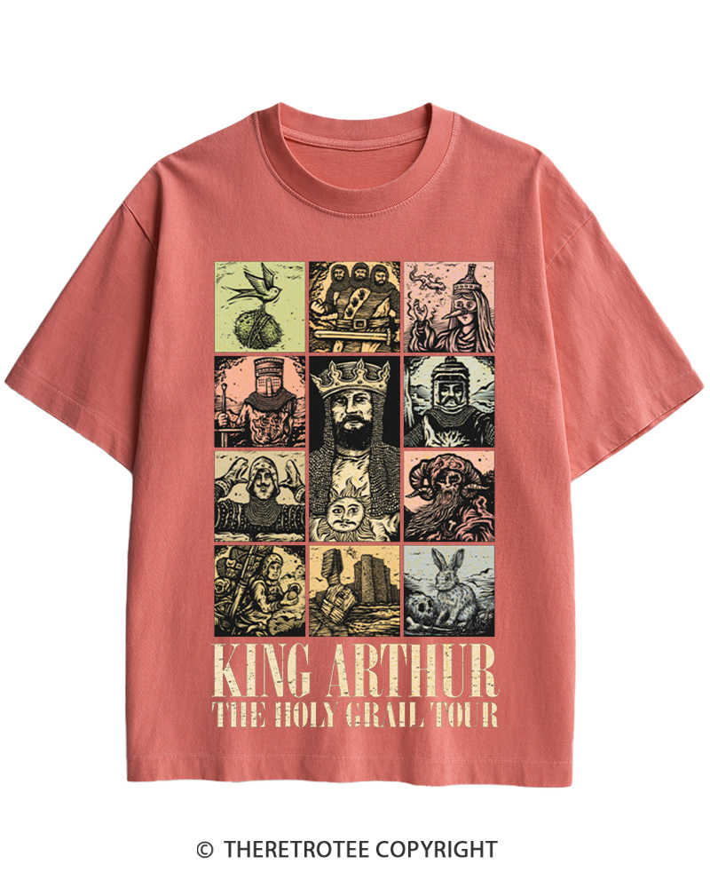 TheRetroTee The Holy Grail Tour 1975 Cotton T-Shirt