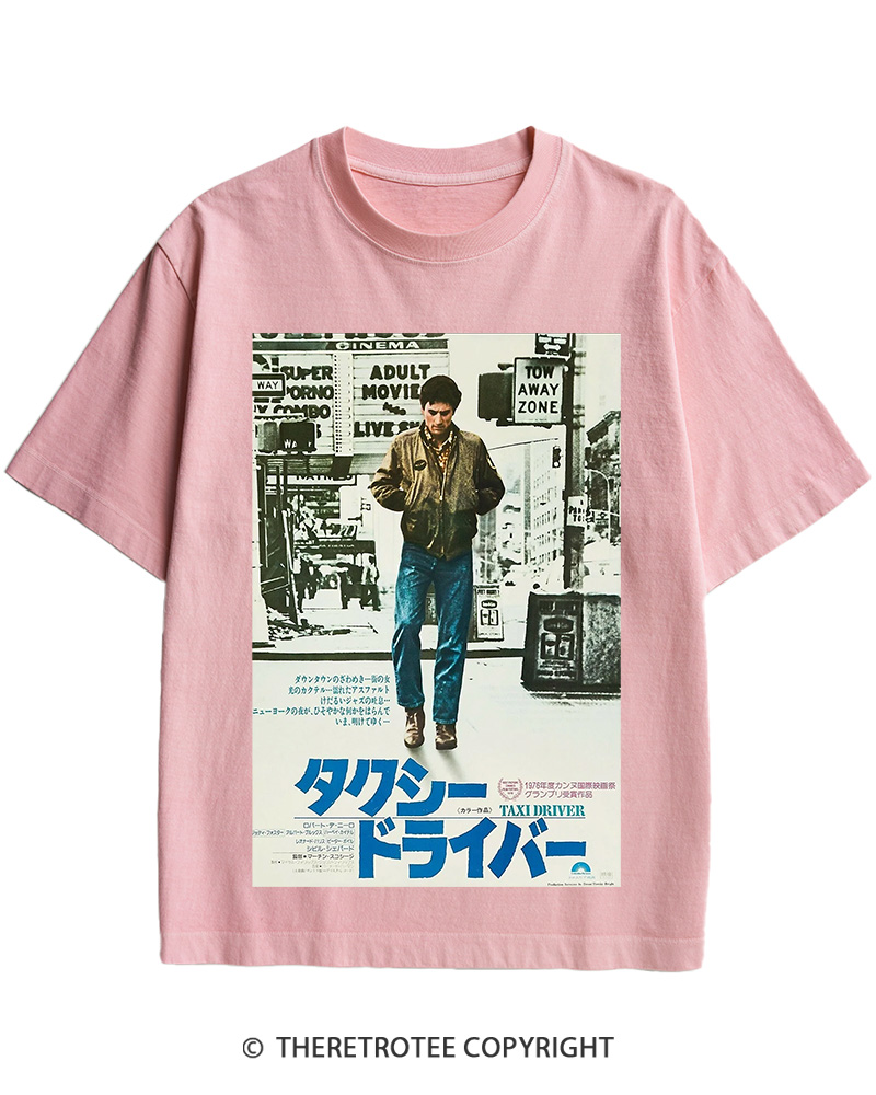 TheRetroTee Taxi Driver 1976 Cotton T-Shirt