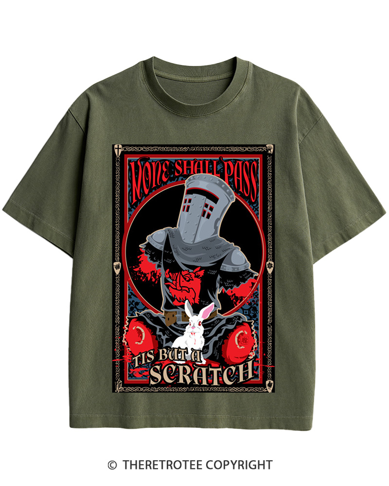 TheRetroTee Tis But A Scratch 1975 Cotton T-Shirt