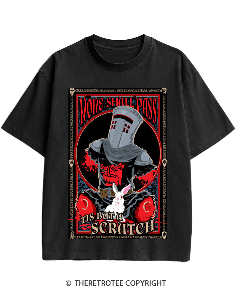 TheRetroTee Tis But A Scratch 1975 Cotton T-Shirt