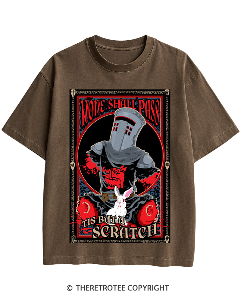 TheRetroTee Tis But A Scratch 1975 Cotton T-Shirt