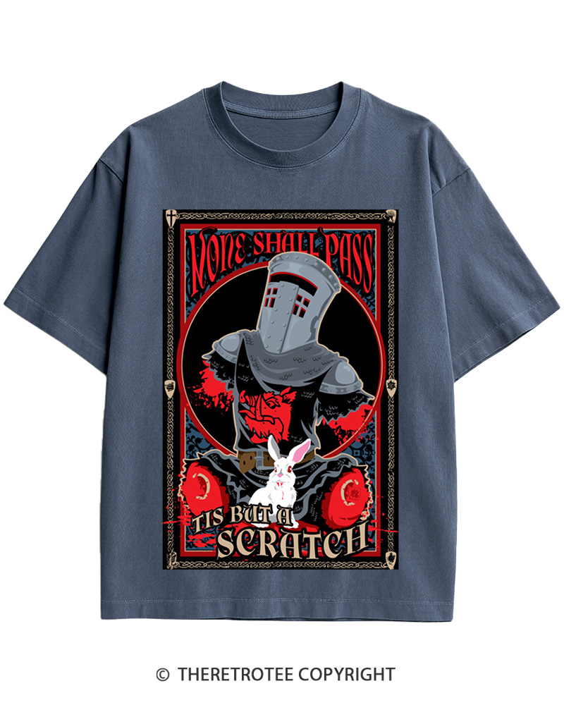 TheRetroTee Tis But A Scratch 1975 Cotton T-Shirt