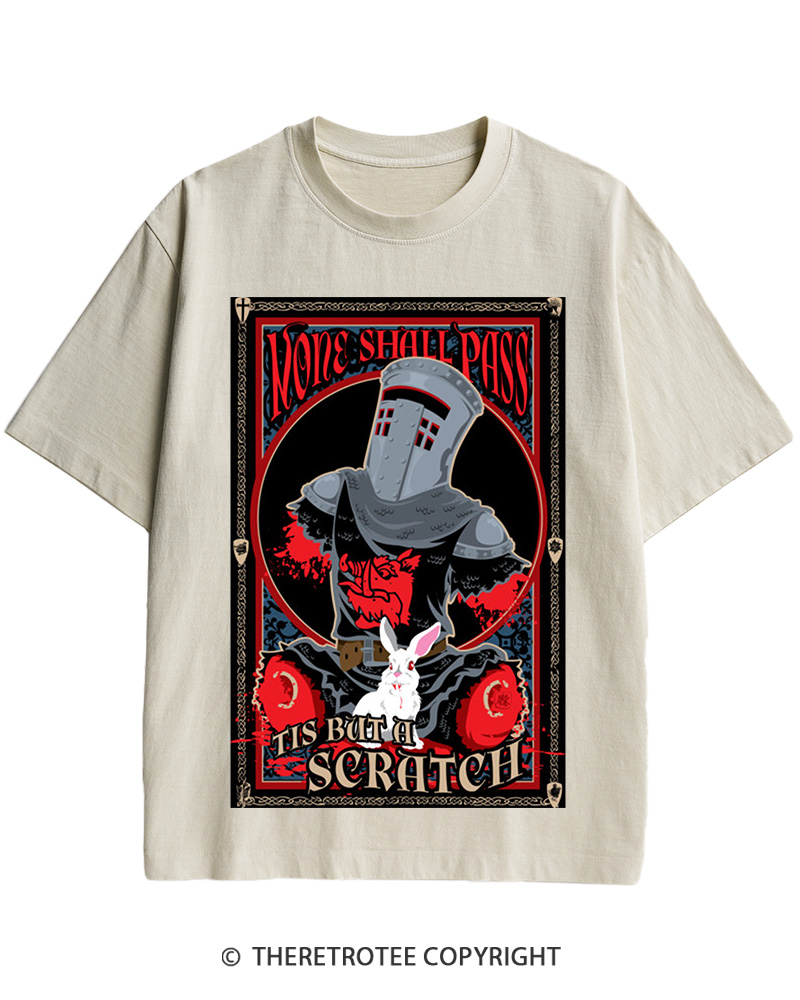 TheRetroTee Tis But A Scratch 1975 Cotton T-Shirt