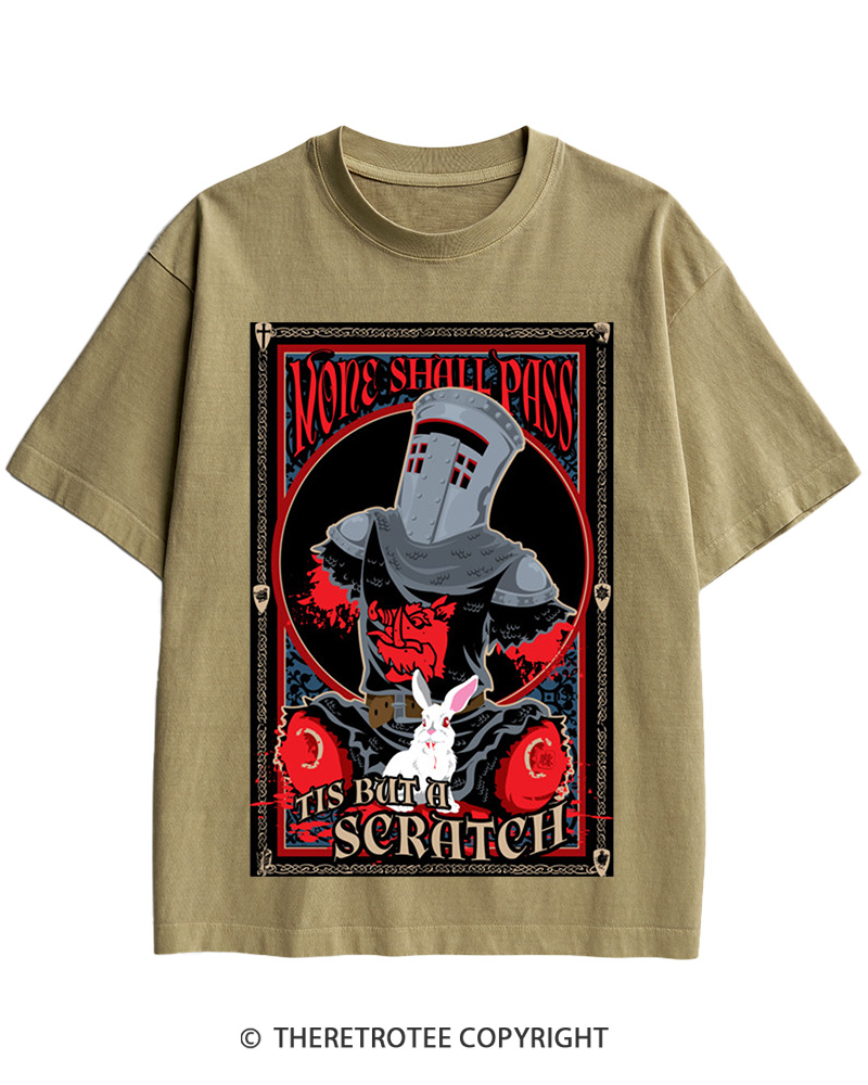 TheRetroTee Tis But A Scratch 1975 Cotton T-Shirt