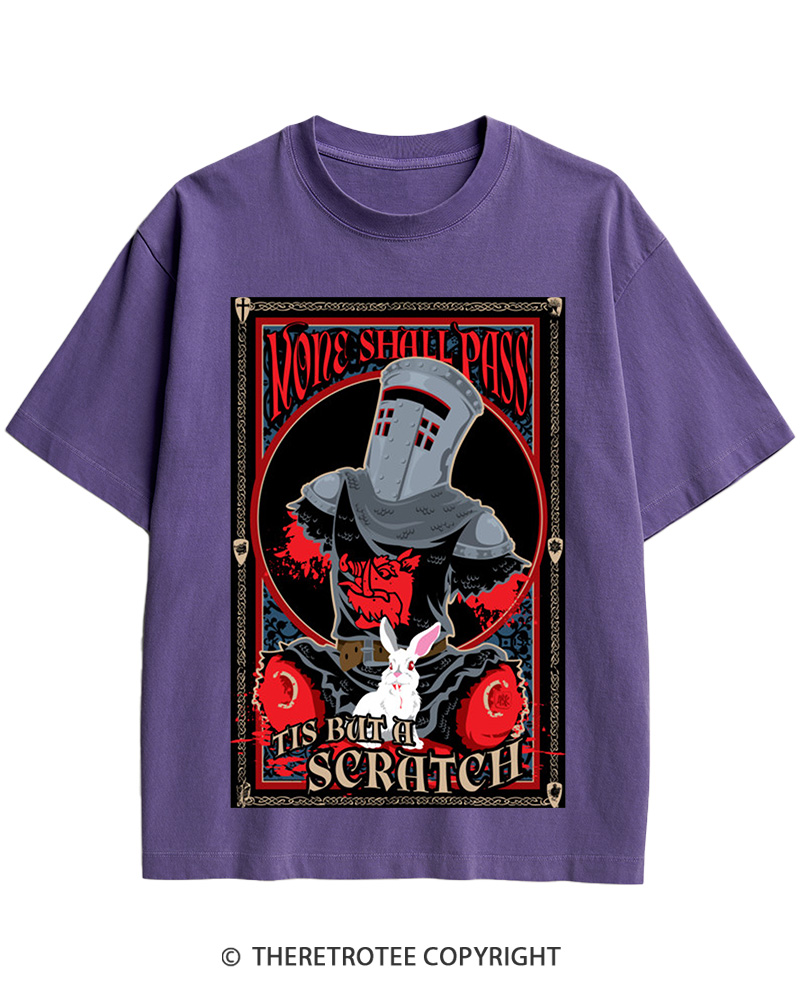 TheRetroTee Tis But A Scratch 1975 Cotton T-Shirt