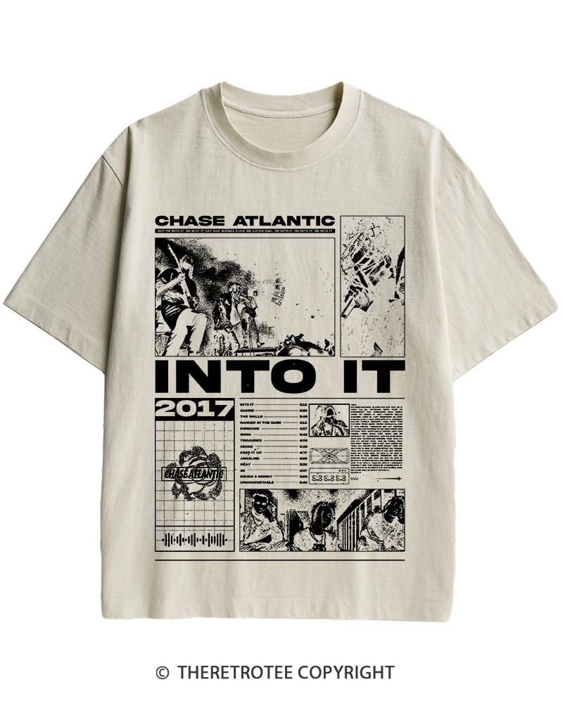 TheRetroTee INTO IT R&B Band Cotton T-Shirt