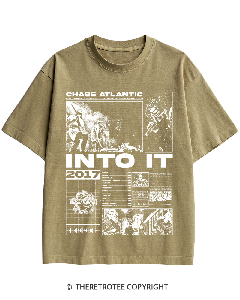 TheRetroTee INTO IT R&B Band Cotton T-Shirt