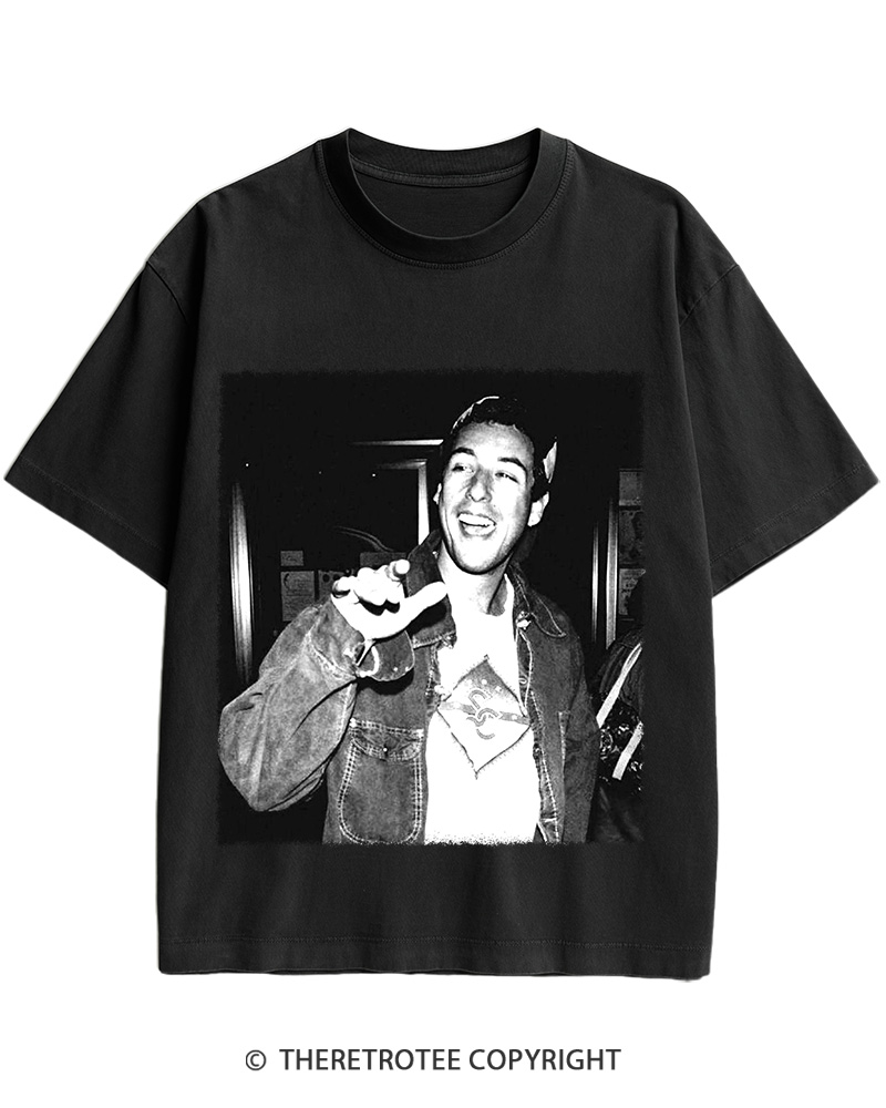 TheRetroTee 90's Comfort Colors Adam Sandler Cotton T-Shirt