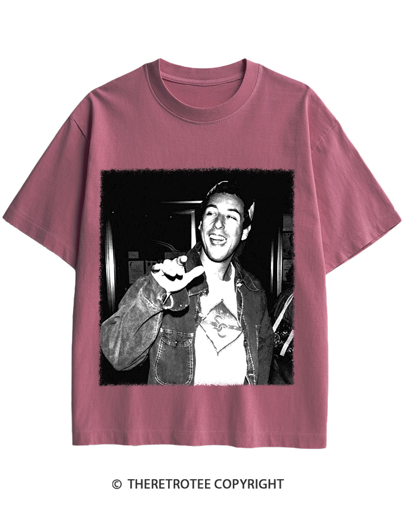 TheRetroTee 90's Comfort Colors Adam Sandler Cotton T-Shirt