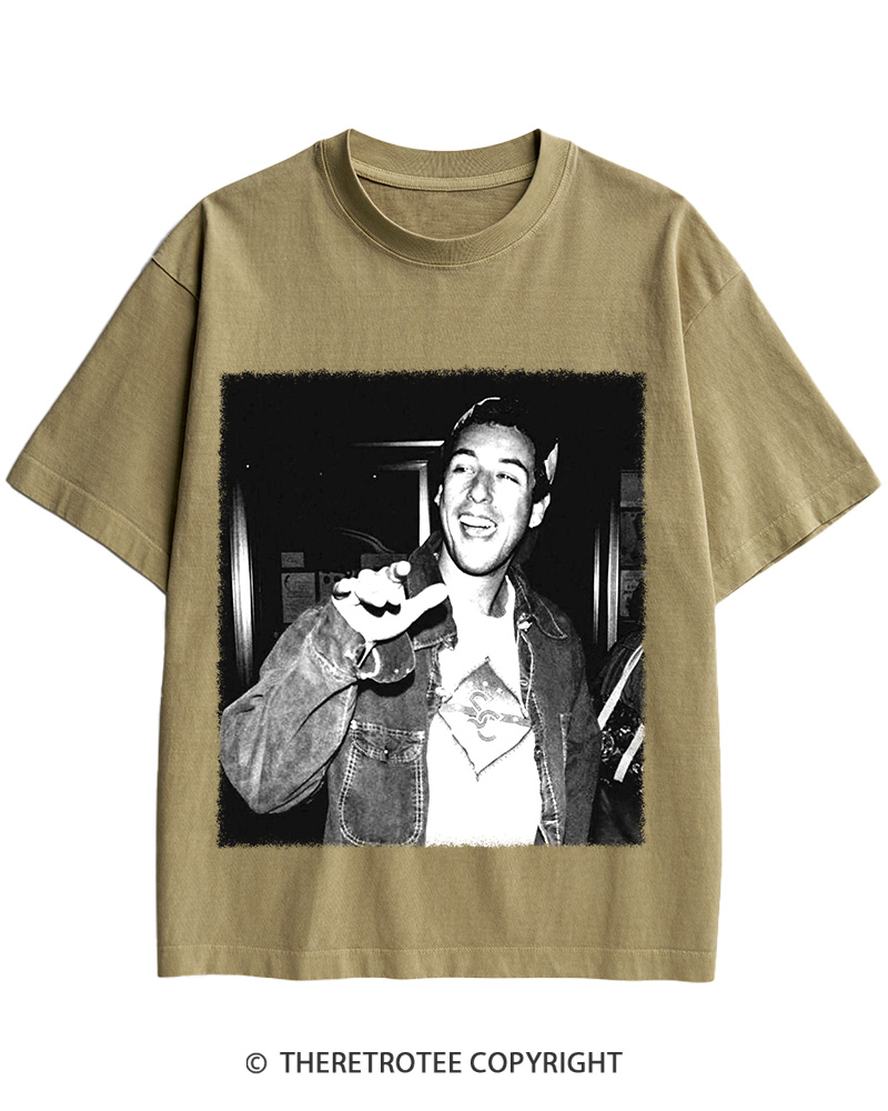 TheRetroTee 90's Comfort Colors Adam Sandler Cotton T-Shirt