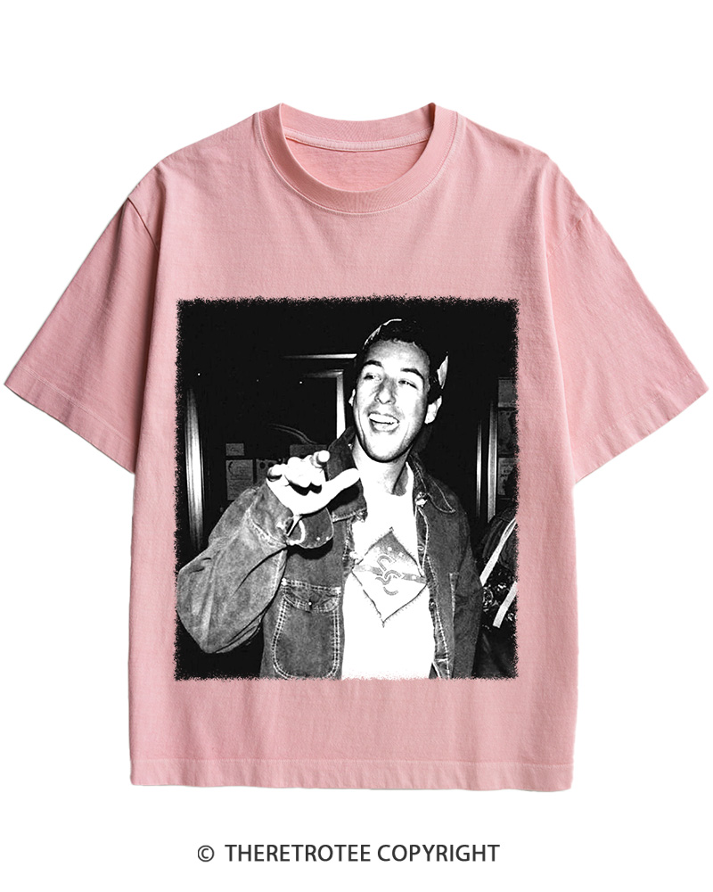 TheRetroTee 90's Comfort Colors Adam Sandler Cotton T-Shirt