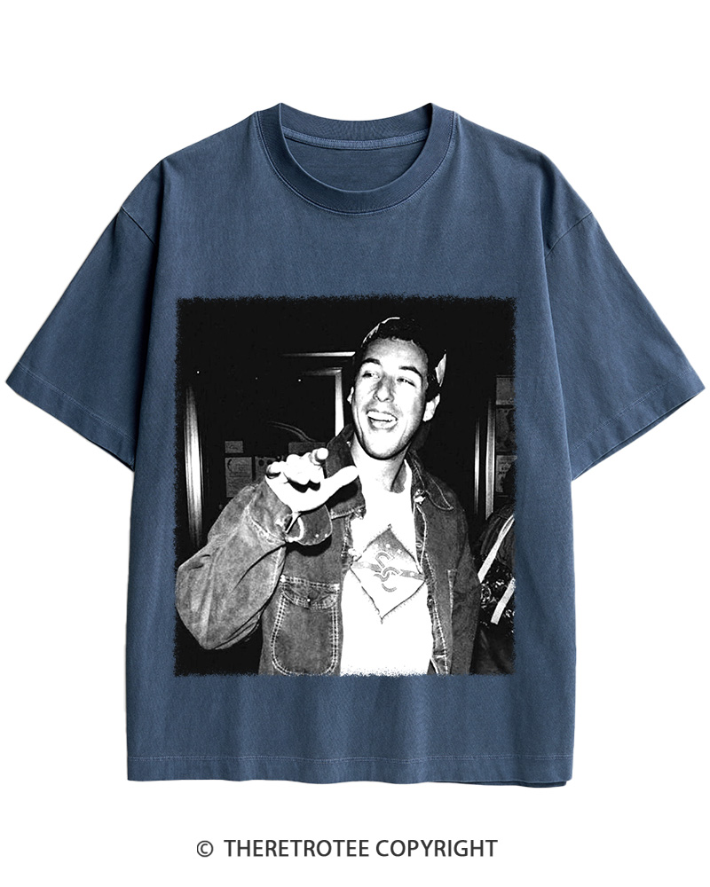 TheRetroTee 90's Comfort Colors Adam Sandler Cotton T-Shirt