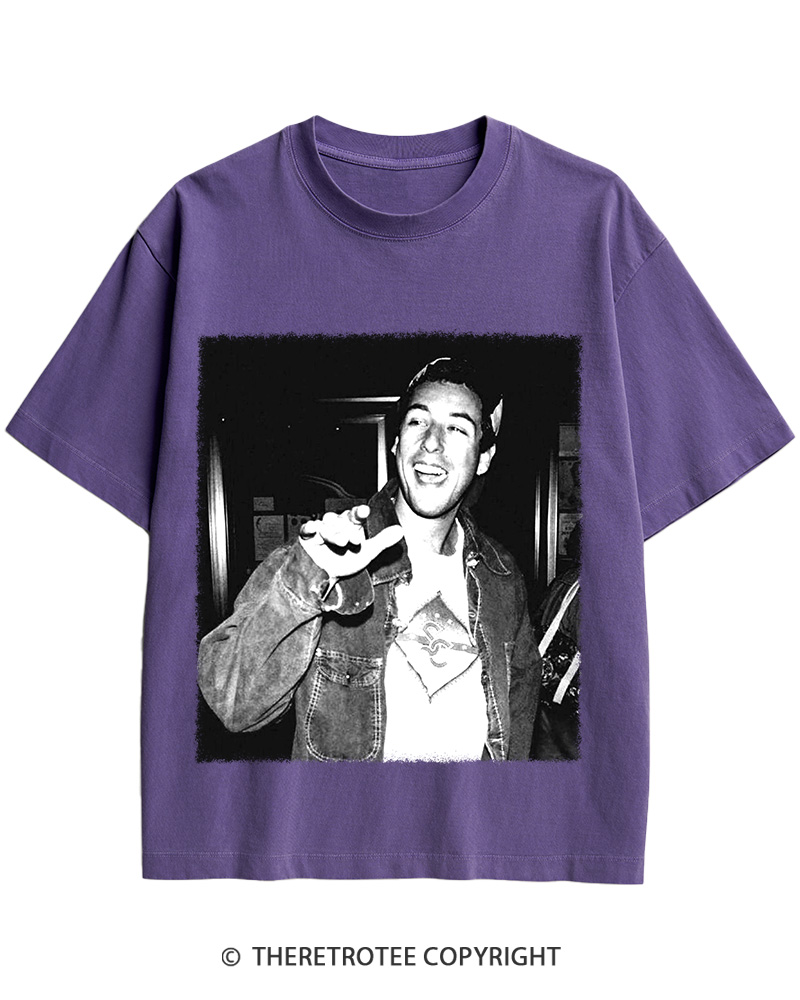 TheRetroTee 90's Comfort Colors Adam Sandler Cotton T-Shirt