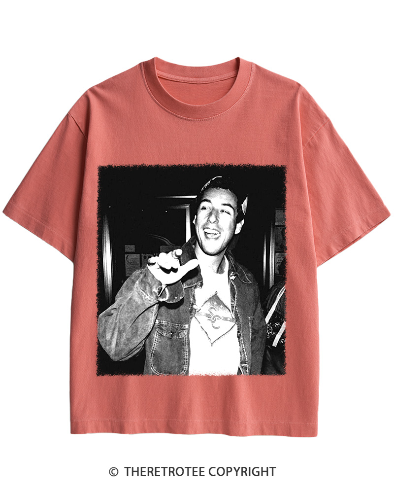 TheRetroTee 90's Comfort Colors Adam Sandler Cotton T-Shirt