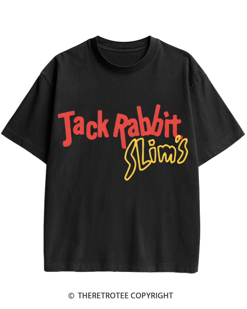 TheRetroTee Jack Rabbit Slims Signage Cotton T-Shirt