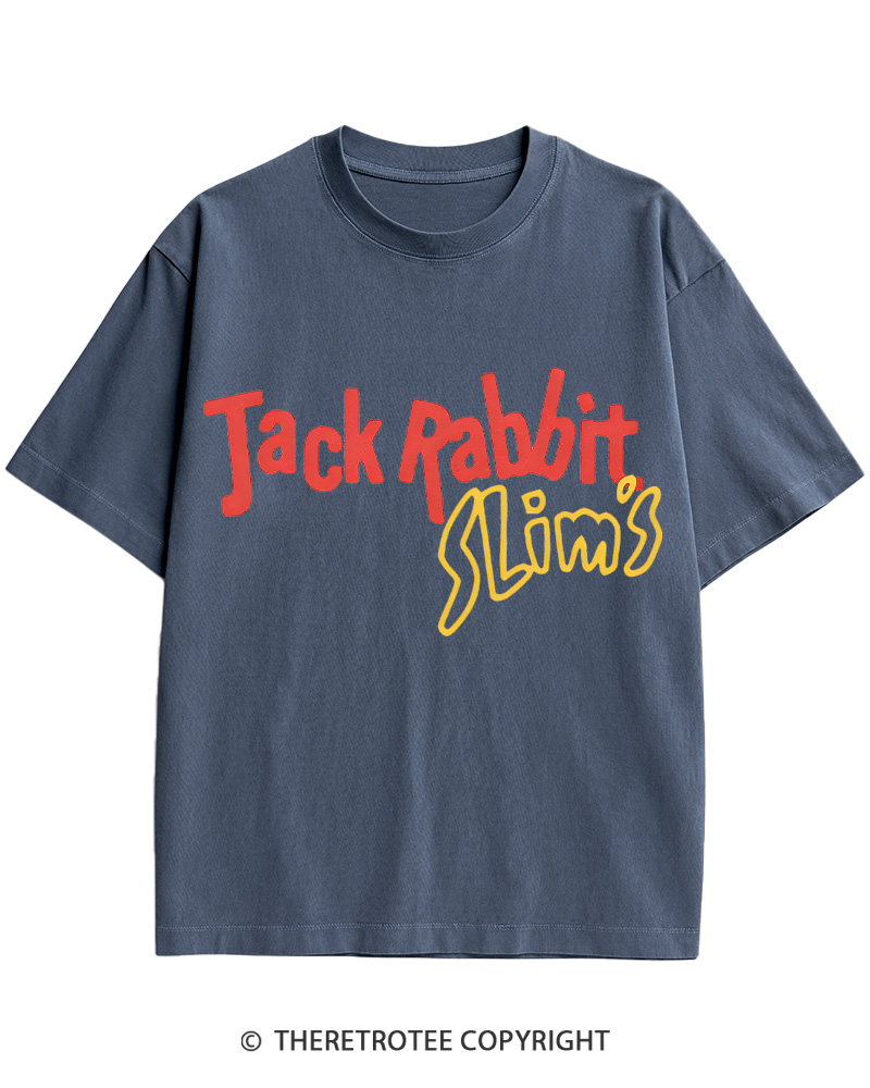 TheRetroTee Jack Rabbit Slims Signage Cotton T-Shirt