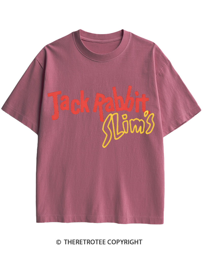 TheRetroTee Jack Rabbit Slims Signage Cotton T-Shirt