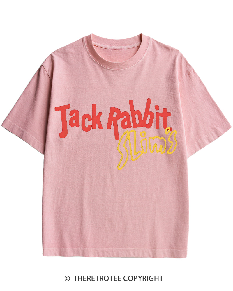 TheRetroTee Jack Rabbit Slims Signage Cotton T-Shirt