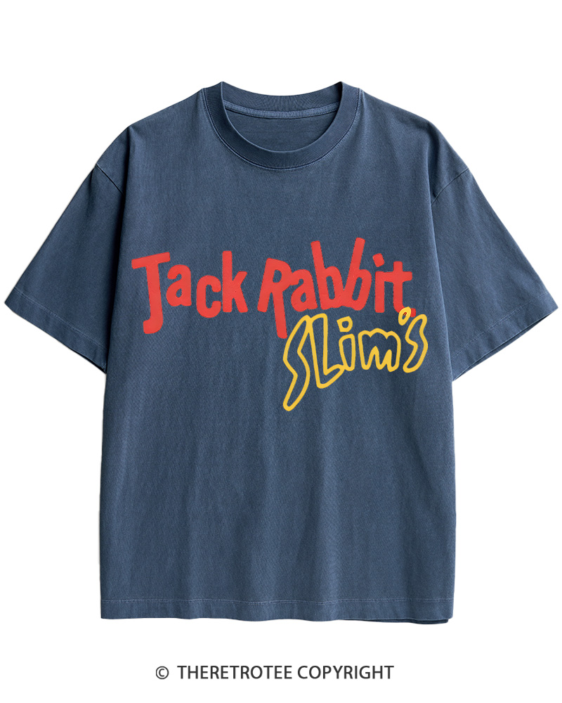 TheRetroTee Jack Rabbit Slims Signage Cotton T-Shirt