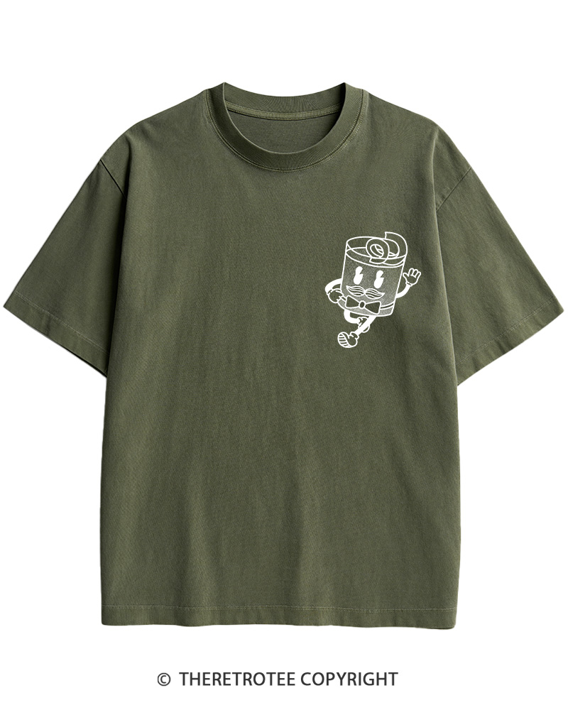 TheRetroTee Old Fashioned 1960s Cotton T-Shirt