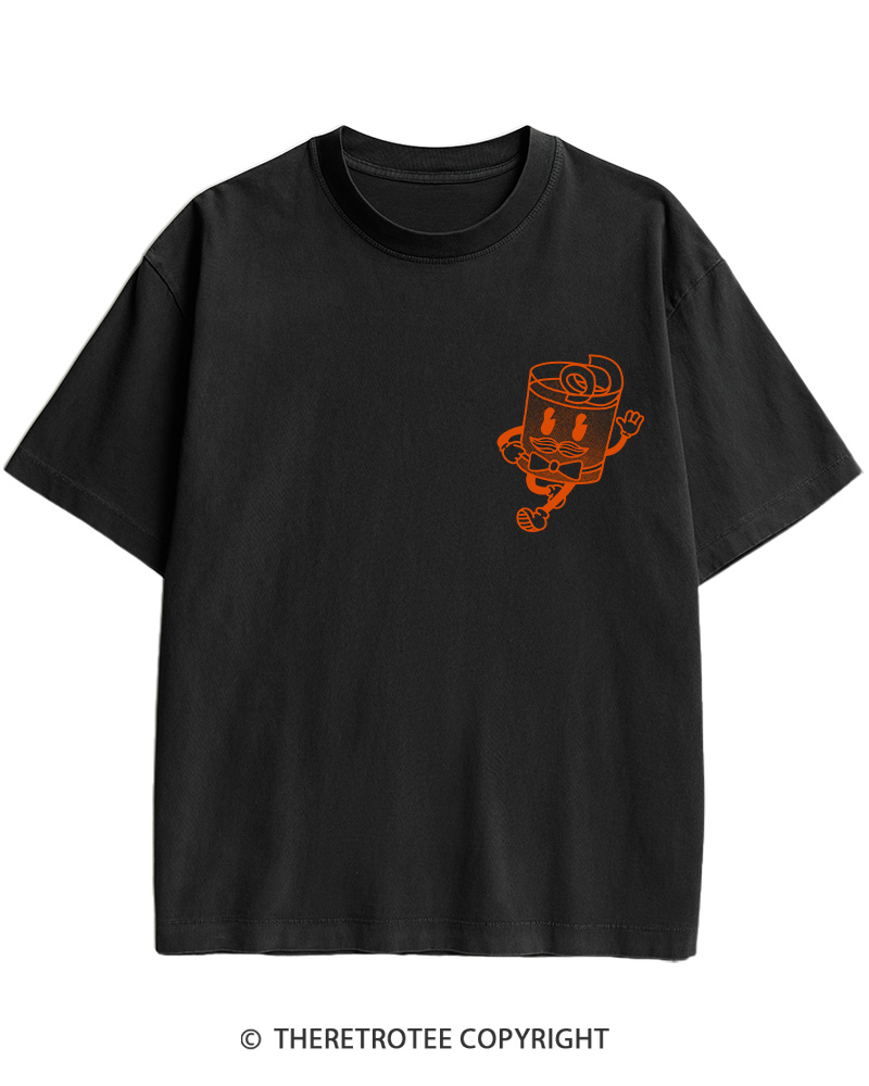 TheRetroTee Old Fashioned 1960s Cotton T-Shirt