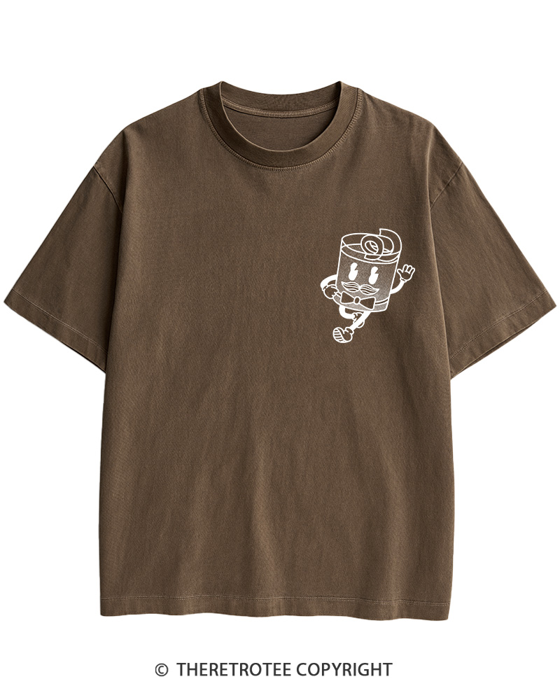 TheRetroTee Old Fashioned 1960s Cotton T-Shirt