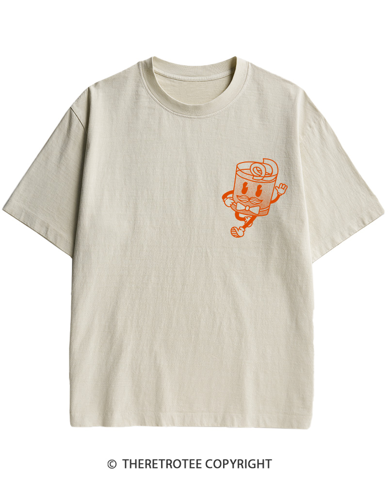 TheRetroTee Old Fashioned 1960s Cotton T-Shirt