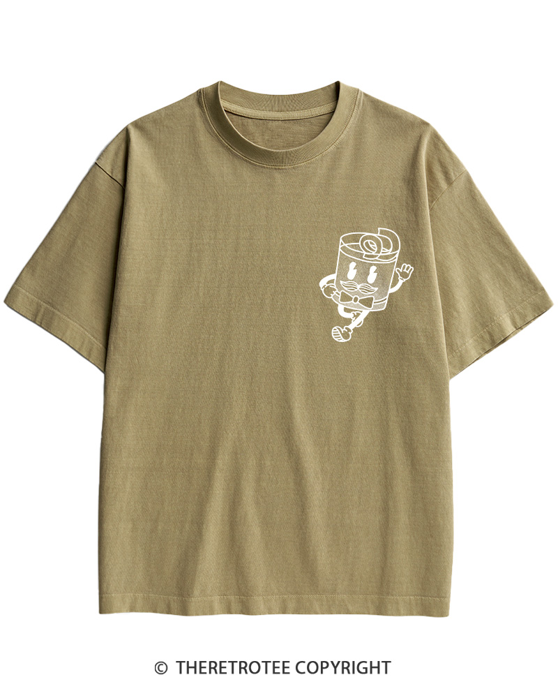 TheRetroTee Old Fashioned 1960s Cotton T-Shirt