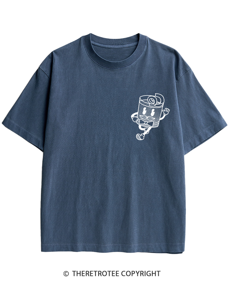 TheRetroTee Old Fashioned 1960s Cotton T-Shirt