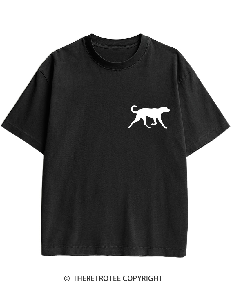 TheRetroTee Old Plott Hound Whiskey Cotton T-Shirt