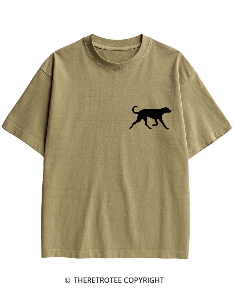 TheRetroTee Old Plott Hound Whiskey Cotton T-Shirt