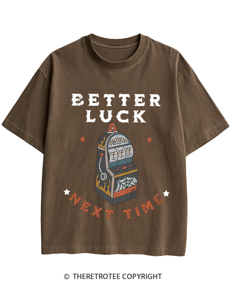 TheRetroTee Better Luck Next Time Original 1950s Cotton T-Shirt