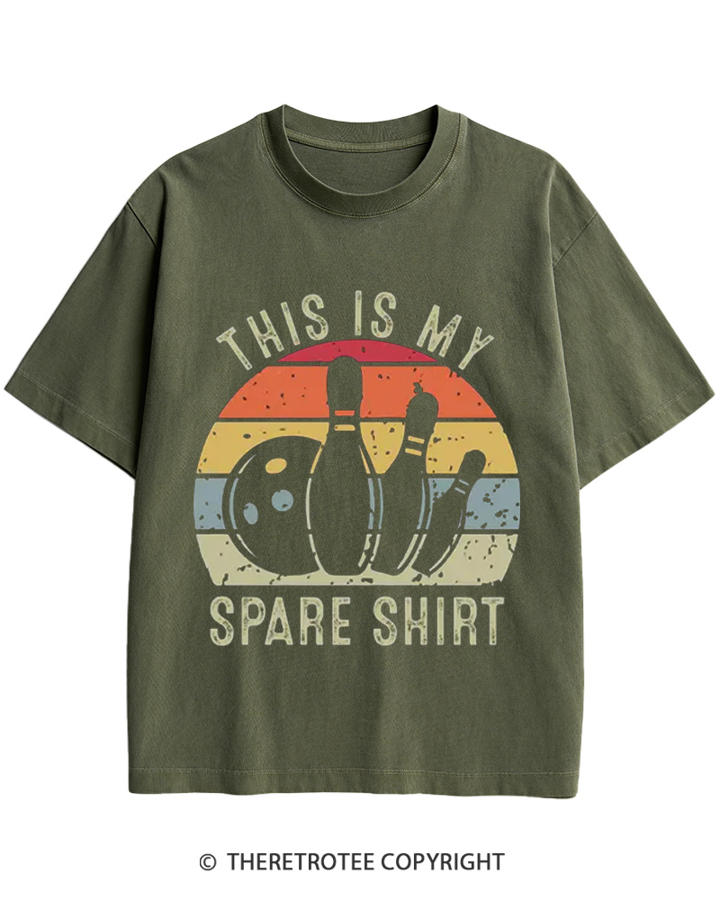 TheRetroTee This Is My Spare 1970s Cotton T-Shirt