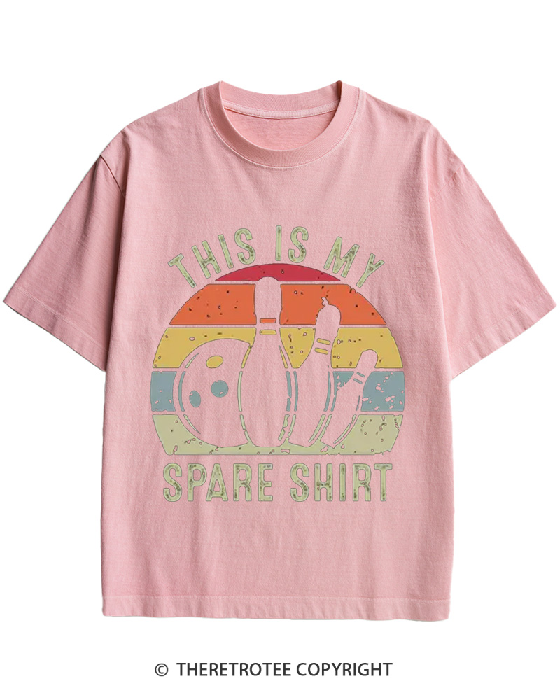 TheRetroTee This Is My Spare 1970s Cotton T-Shirt