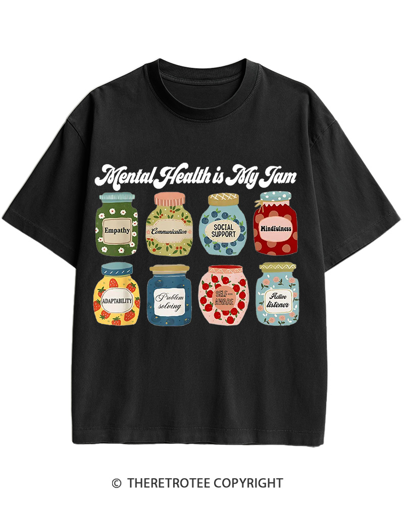 TheRetroTee Mental Health 1950s Cotton T-Shirt