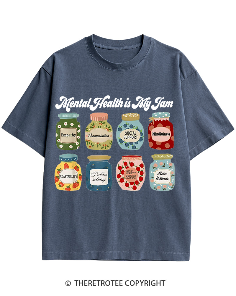 TheRetroTee Mental Health 1950s Cotton T-Shirt