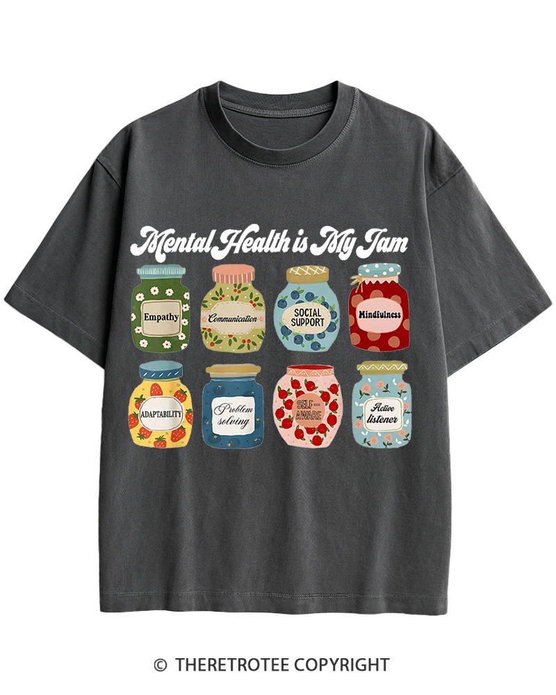 TheRetroTee Mental Health 1950s Cotton T-Shirt